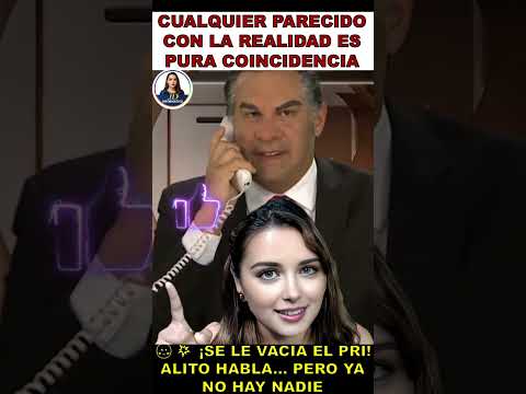 😳💥 ¡SE LE VACÍA EL PRI! ALITO HABLA… PERO YA NO HAY NADIE