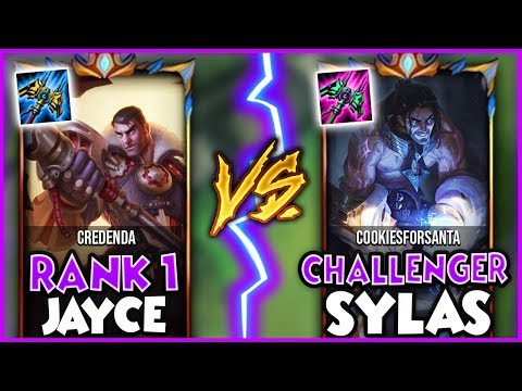 #1 JAYCE WORLD VS. CHALLENGER JAYCE MAIN (ON SYLAS) | AWESOME MATCHUP - League of Legends