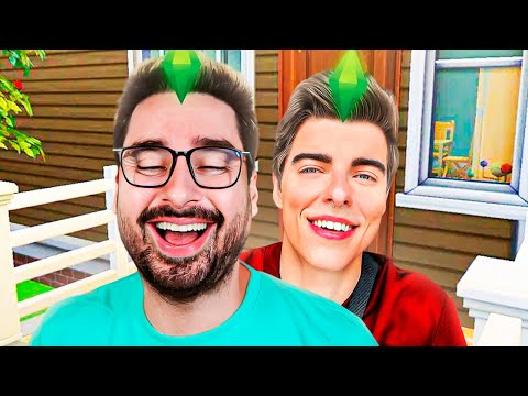 LUCAS e JEAN jogando THE SIMS 1 (relançamento 25 anos) com @OJeanLuca