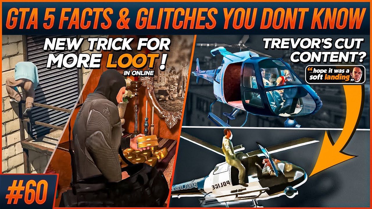 Watch video GTA 5 Facts and Glitches You Don't Know #61 (From Speedrunners) Now GTA 5 Facts and Glitches You Don't Know #61 (From Speedrunners)