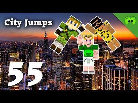 Craziest Minecraft Adventure Map - EPIC City Jumps!
