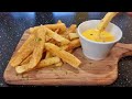 Crispy French Fries Cheese Sauce How To Make Crispy French Fries