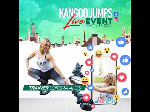 Kangoo Jumps® Live Event May 16, 2020 -Lorena Alos  Kangoo Power™
