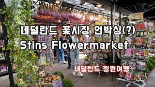 한국에는 왜 이런 곳이 없을까? 암스테르담 꽃시장의 압도적인 디스플레이 (Stins Flowermarket)