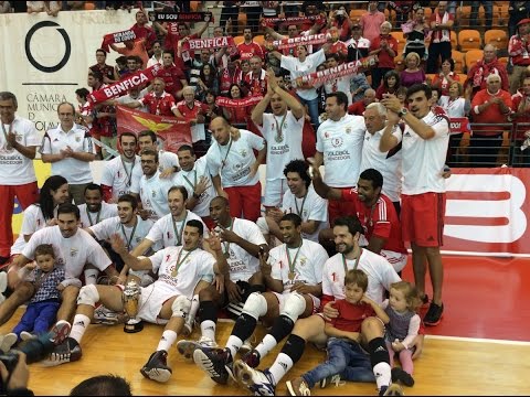 VOLEIBOL Festa do Benfica na Supertaça 2014