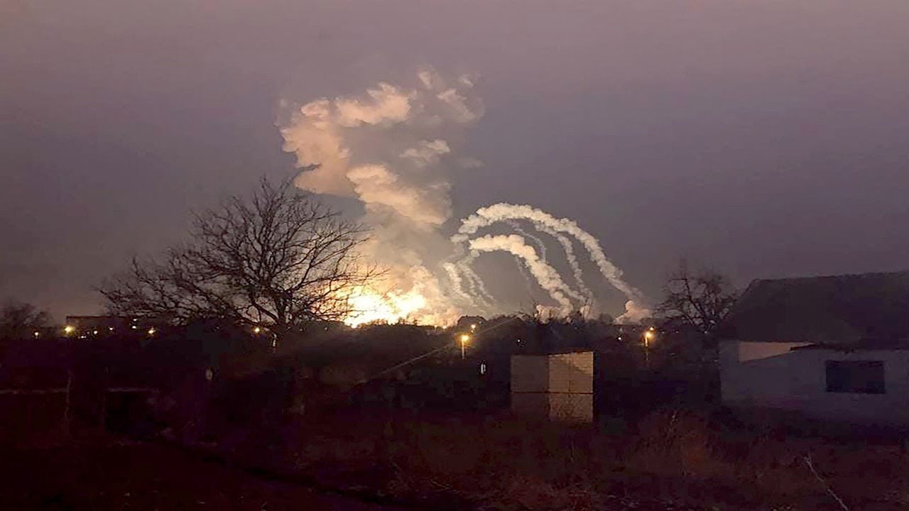 SHMUCKS - RUSSIAN JETS ACCIDENTALLY DROP 127 BOMBS ON THEIR OWN TERRITORY AND OCCUPIED AREAS