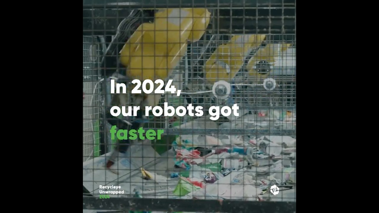 Recycleye QualiBot® Unwrapped 2024 - how did our robot improve across the year?
