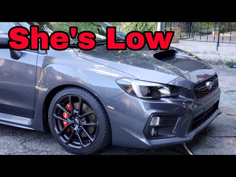 Lowering My 20 WRX (H&R Springs)