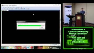 BSidesLV 2013   3 2 4 Vulnerabilities in Application Whitelisting Malware Case Studies   Jared Sperl