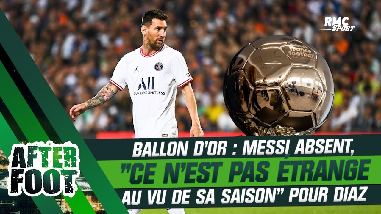Ballon d'Or : Messi non sélectionné ? "Au vu de sa saison ce n'est pas étrange", estime Diaz
