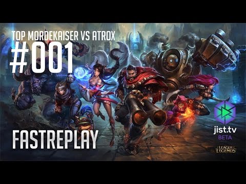 [FASTREPLAY | #001] TOP Mordekaiser vs Aatrox