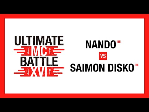 1/8 Finale | NANDO vs. SAIMON DISKO | Ultimate MC Battle XVI