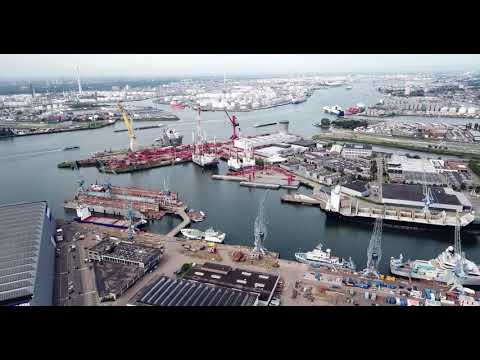 【4K】Port of Rotterdam🇳🇱 by Drone !!!!!!
