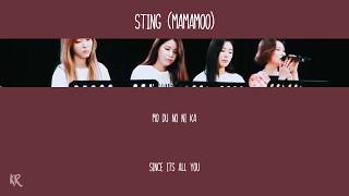 Mamamoo - Sting (easy lyrics)