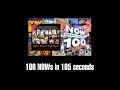 NOW THAT'S WHAT I CALL MUSIC: 100 NOWs in 105 seconds.