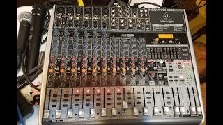 Video thumbnail for Behringer XENYX QX1832 USB Mixer Unboxing, How To Use And Must Know Critical Features by GoodIntentVillage