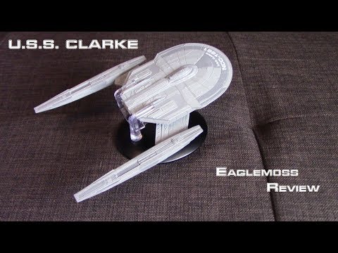 USS Clarke Eaglemoss Discovery Ship Review