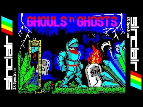 GHOSTS 'N GOBLINS (1986) Walkthrough, ZX Spectrum