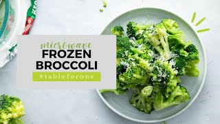 Microwave Frozen Broccoli