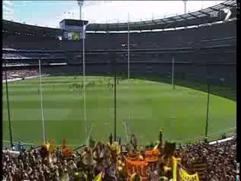 Richmond Intro. Elimination Final. 2013.09.08. 95,000 Fans. MCG.