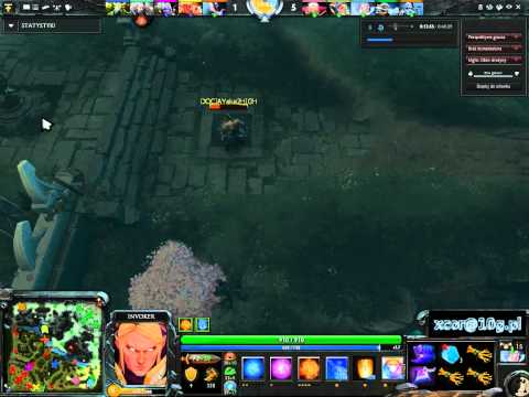 Dota 2 Invoker perfect Sun Strike by xCor