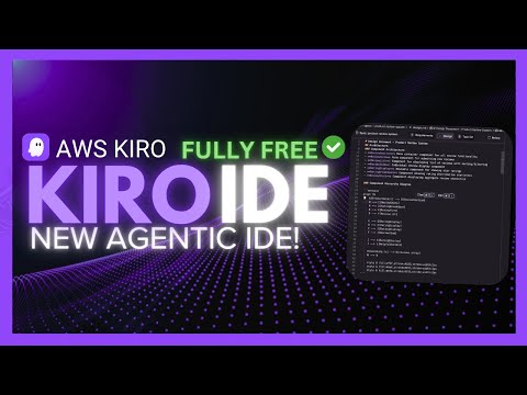 AWS Kiro AI IDE: 100% FREE AI Agentic IDE - Cursor + Windsurf Alternative! FREE API! (Opensource)
