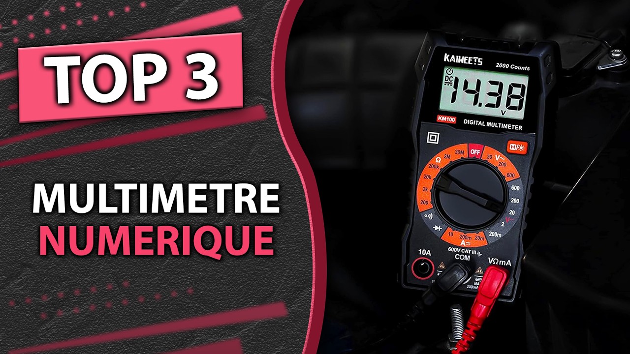 Miniature : TOP 3 : Meilleur Multimètre Numérique 2026