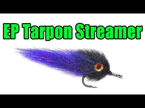 EP Tarpon Streamer Fly Tying - Enrico Puglisi