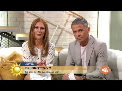 Anna Brolin i London: "Det luktar medalj" - Nyhetsmorgon (TV4)