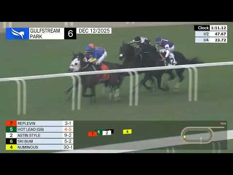 Gulfstream Park December 12, 2025 Race 6