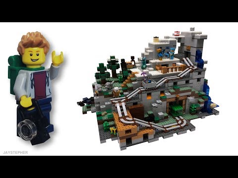 Mountain Cave by LEGO Minecraft 21137 Exploration