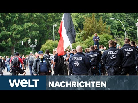 WELT NEWS IM STREAM: Corona-Demos in Deutschland - Tausende Polizisten im Einsatz