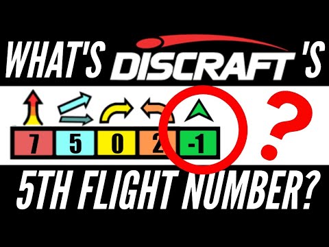 Part of a video titled What's DISCRAFT's 5th Flight Number? - YouTube