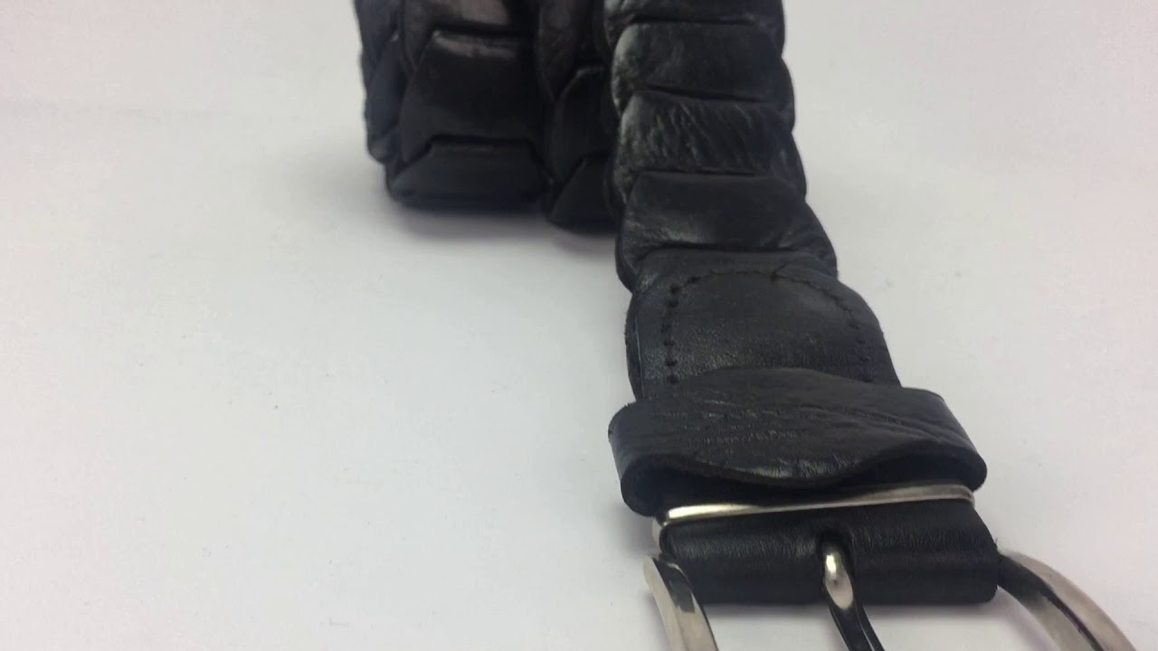 Cinturón eslabonado negro