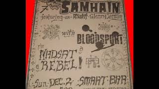 SAMHAIN live 12/02/1984 @ Smart Bar - Chicago, IL