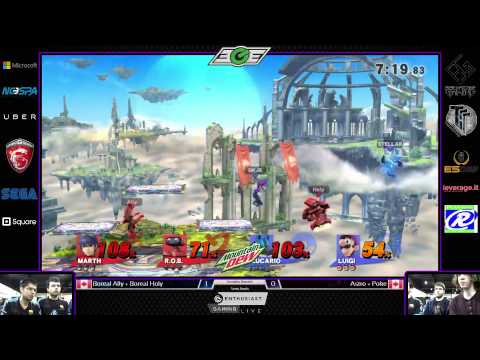 SM4SH @ Toryuken 4: Boreal Ally + Boreal Holy vs Astro + Poke