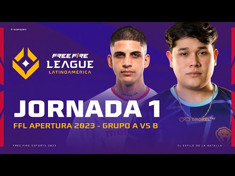 ¡Jornada 1 de la #FreeFireLeague 2023! 🔥 | Grupos A y B - Apertura