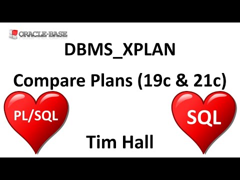 DBMS_XPLAN : Compare Execution Plans in Oracle Database 19c and 21c