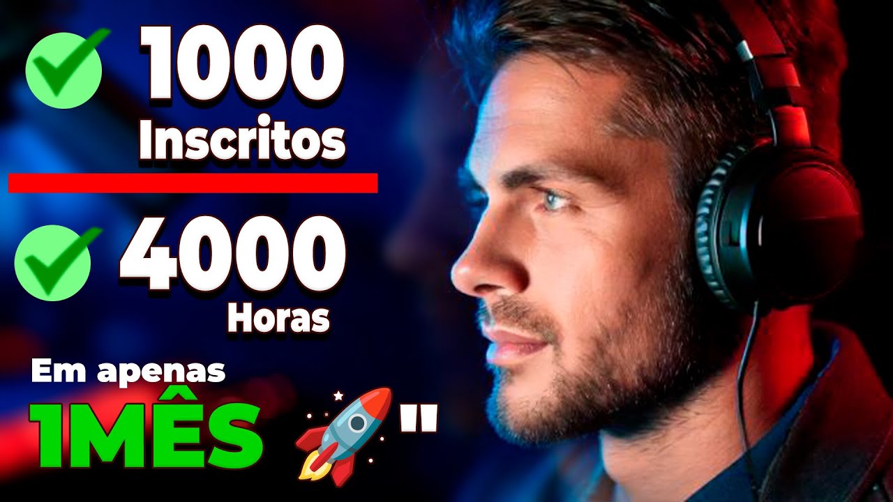 CHEGUE A 4000 HORAS EM APENAS 30 DIAS COM ESTE PLANO DE SUCESSO