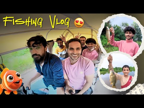 Fishing Fun Adventure 😍 | Village Life Vlog with My Brothers #vlog #fishing