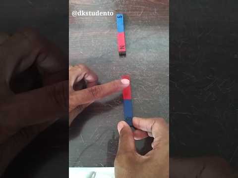 Bar magnet experiment #shorts #science #ytshorts