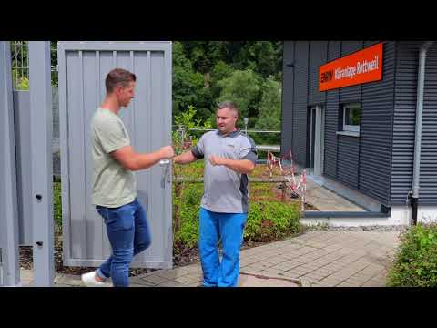 Spot an für die VersorgungsheldInnen auf der Kläranlage Rottweil