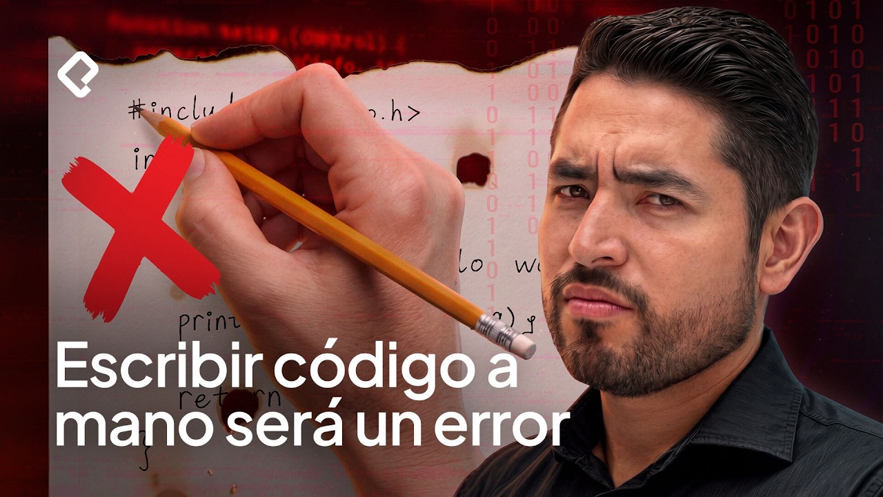 Escribir código a mano será irresponsable
