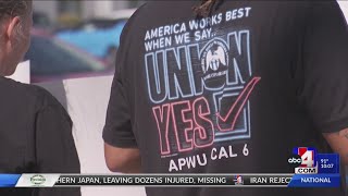 ‘It’s the public’s post office’: Local postal union rallies for USPS reform