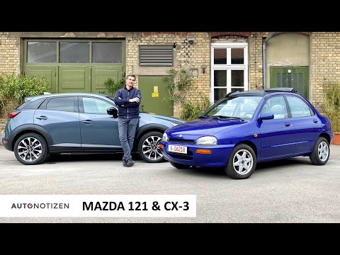 Mazda 121 (1991) und CX-3 (2021): Japanische Kleinwagen gestern und heute | Test | Review