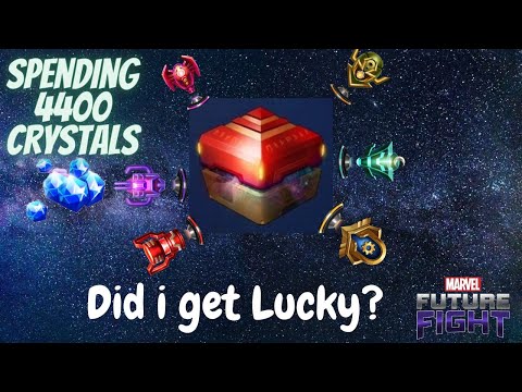 [MFF] Spending 4400 Crystals and Opening CTP Chest - Marvel Future Fight