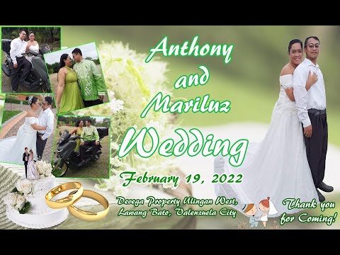 Anthony and Mariluz Wedding