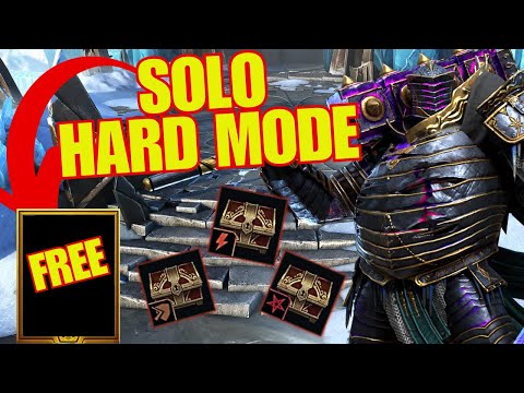 SOLO HARD MODE ICE GOLEN WITH ARTAK RAID: SHADOW LEGENDS