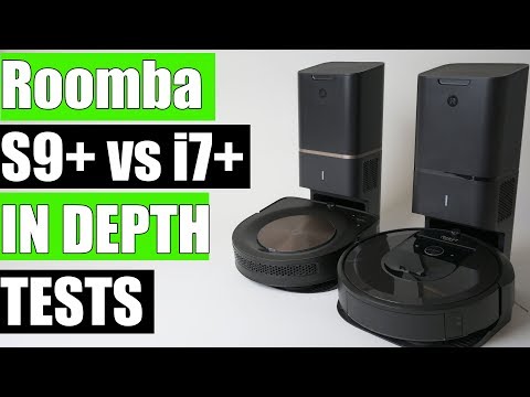 iRobot Roomba s9+ vs i7+ Robot Vacuum Comparison