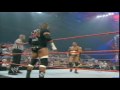 Christian w/Triple H vs Dave Batista 